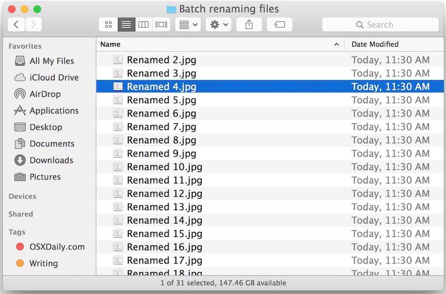 writing batch file for copying files on mac
