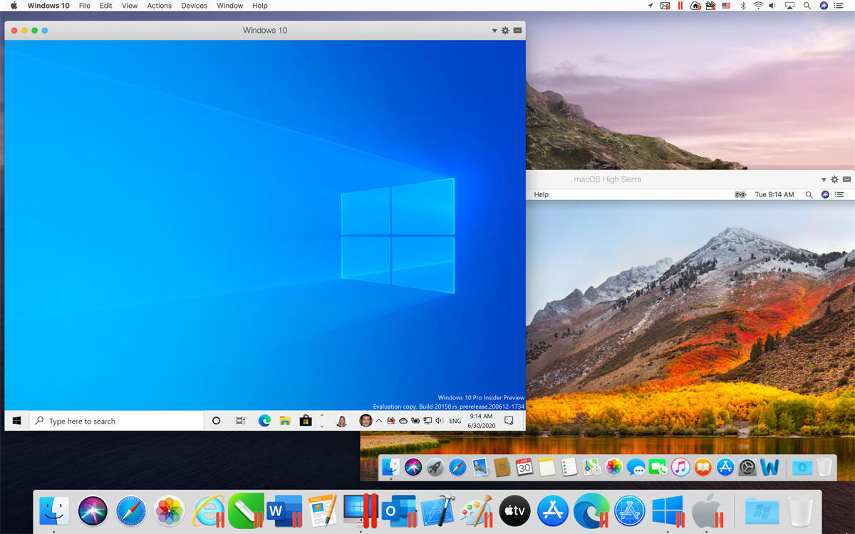 windows emulator mac parallels